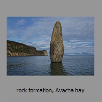 rock formation, Avacha bay